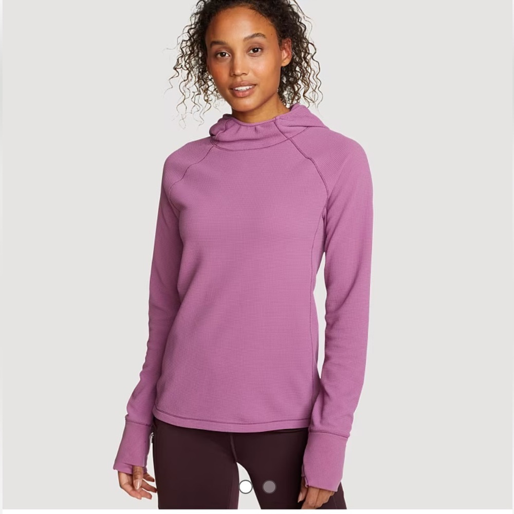 Eddie Bauer Women's Thermal Tech Hoodie Dusty Purple NWT Size M